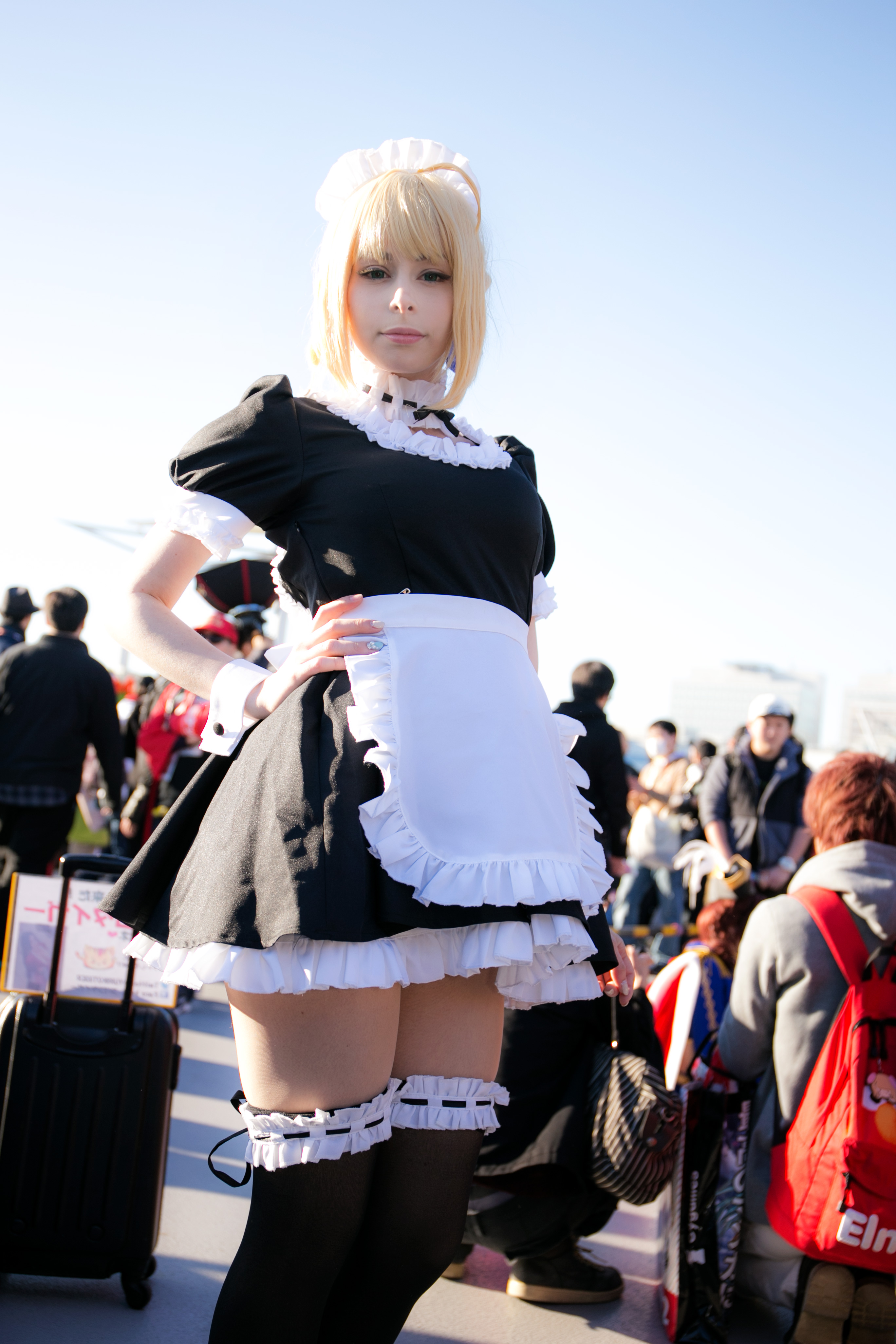 コミケC91コスプレ_ユリコタイガー　『Fate』シリーズ　セイバー3