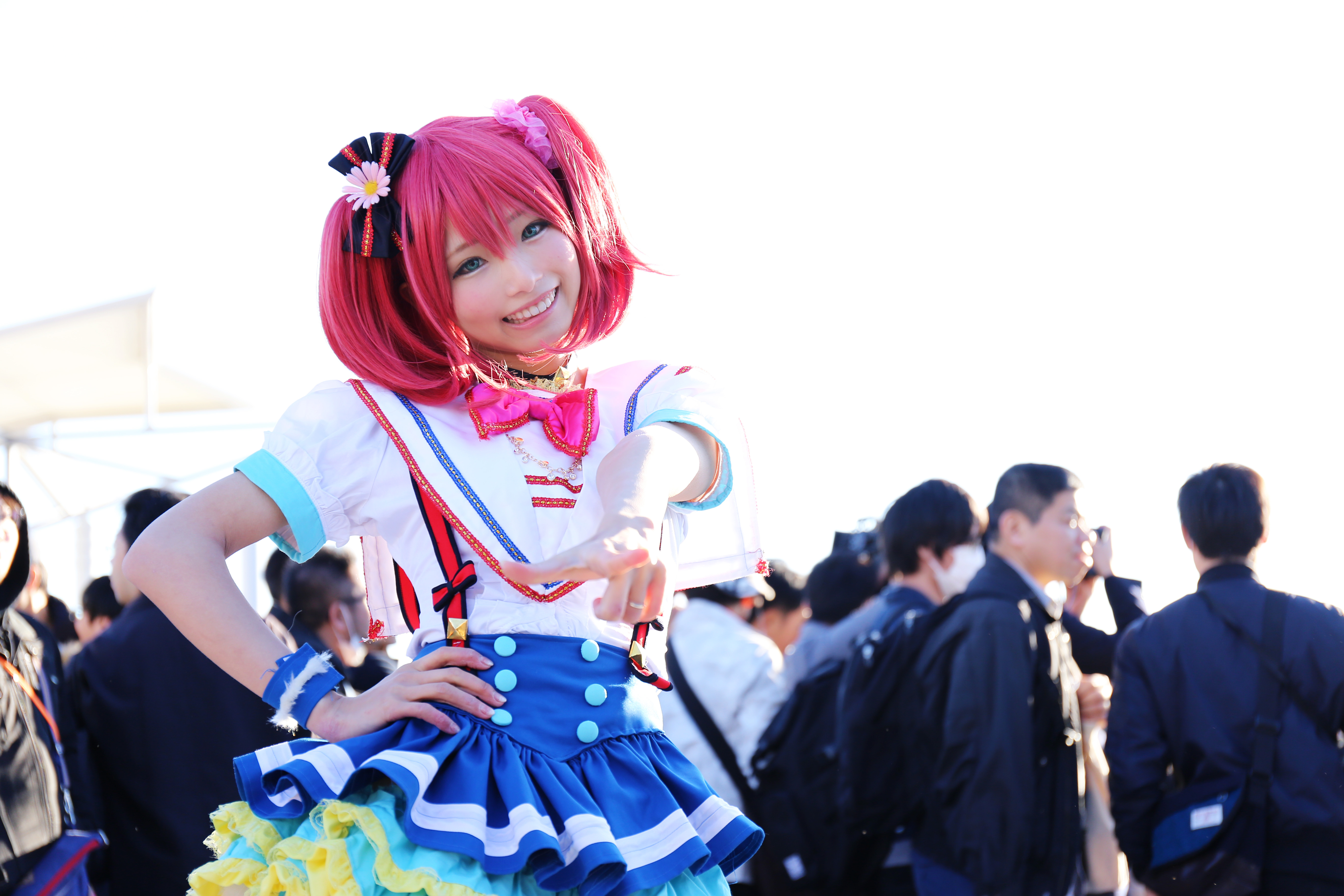 コミケC91コスプレ_姫宮ほまれ　『ラブライブ！サンシャイン!!』黒澤ルビィ2