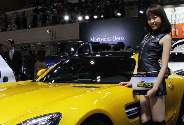 福岡モーターショー2015　Mercedes-Benzのブース