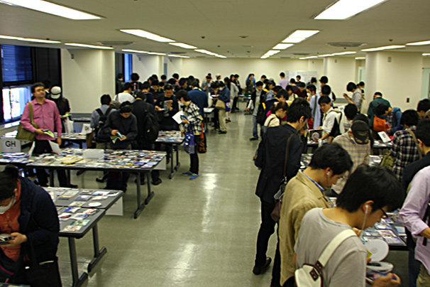 試聴コーナー室内