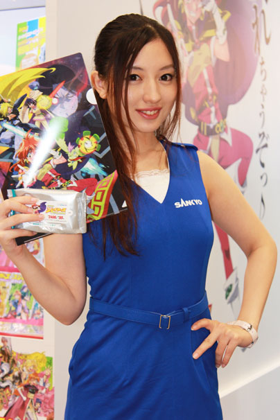 SANKYOブースのコンパニオンさん2