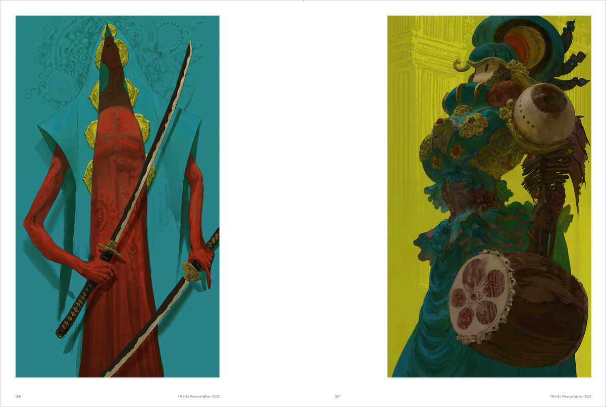 翳色 おく作品集 ILLUSTRATION MAKING &amp; VISUAL BOOK 3