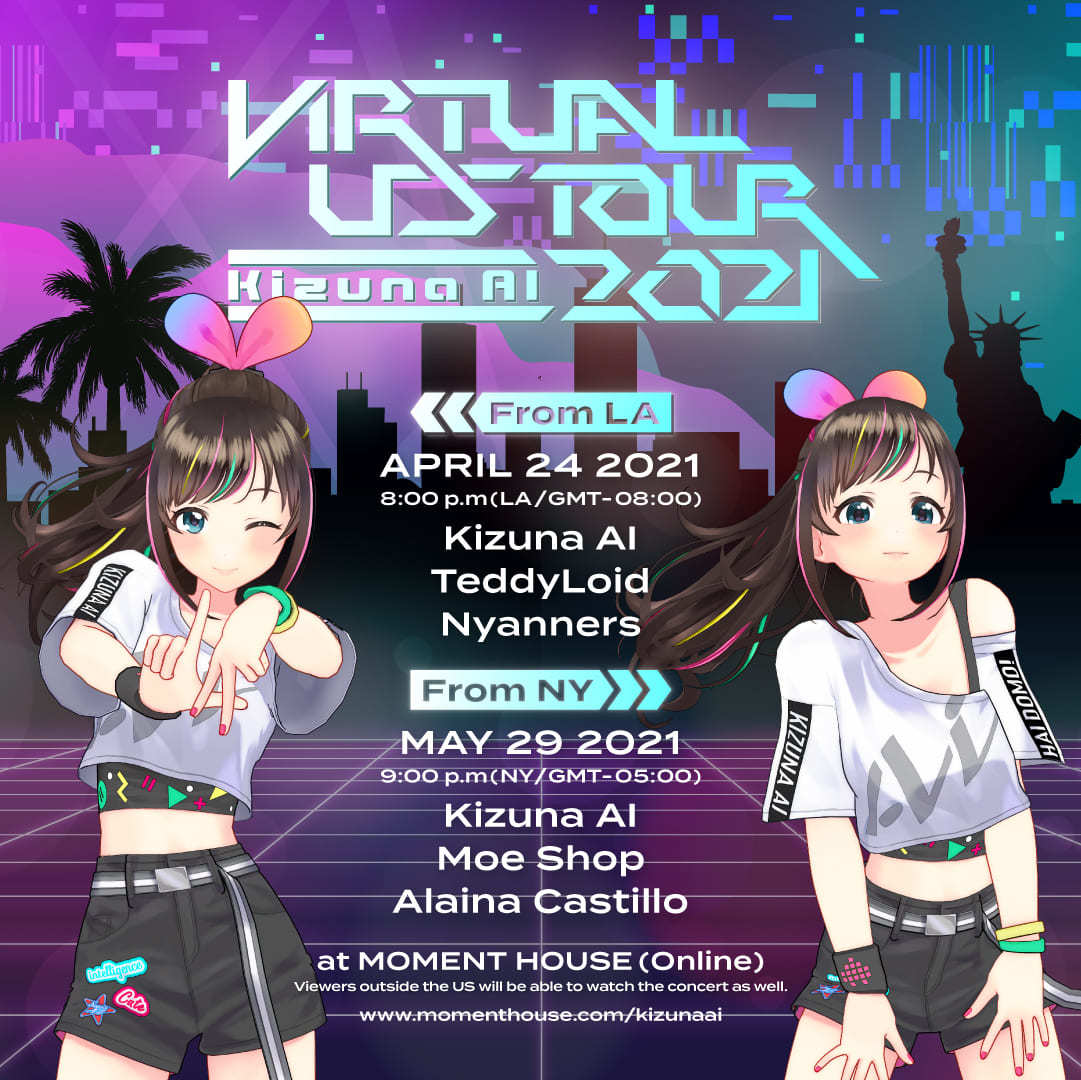 Kizuna AI Virtual US Tour
