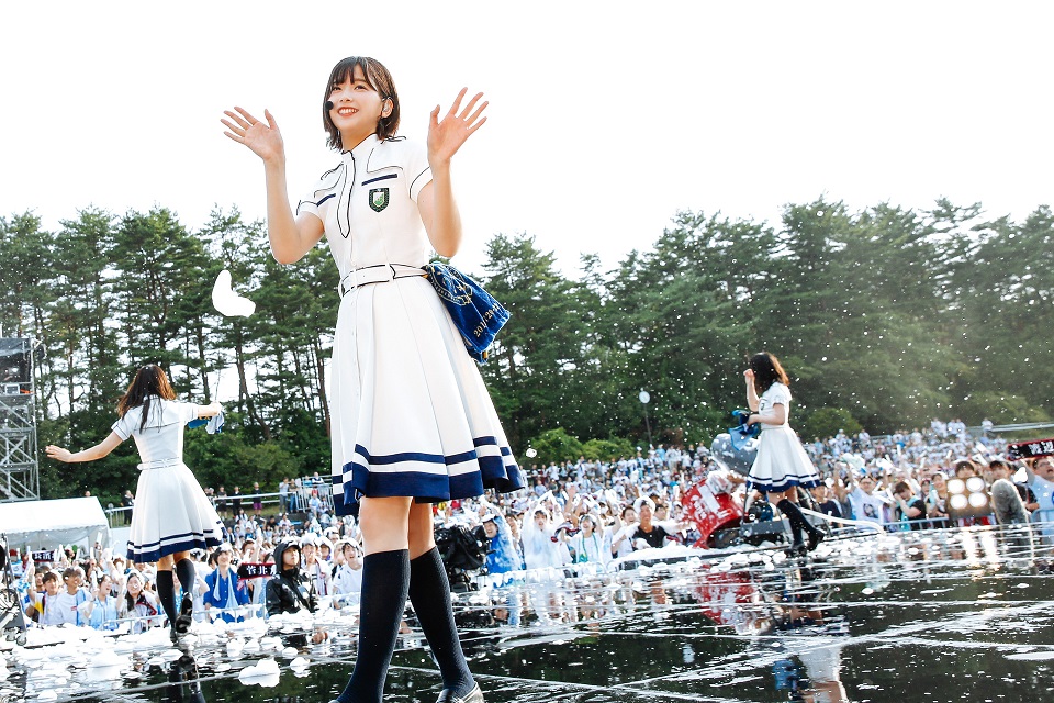 欅坂46 野外ワンマンライブ「欅共和国 2018」 撮影：上山陽介