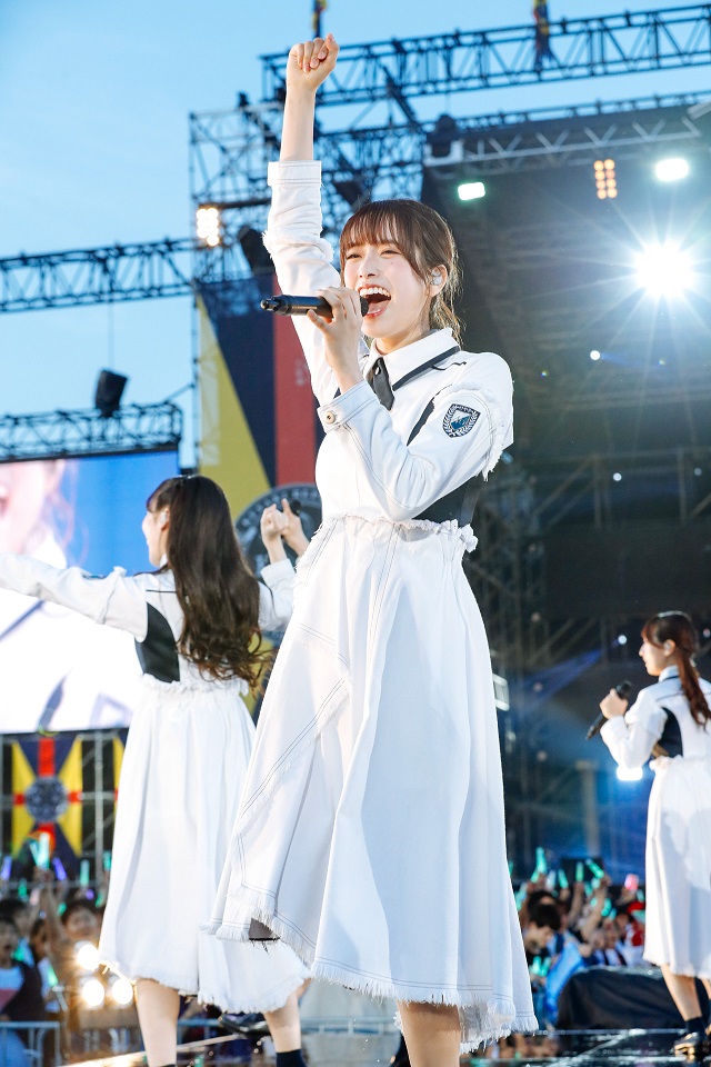 欅坂46 野外ワンマンライブ「欅共和国 2018」 撮影：上山陽介