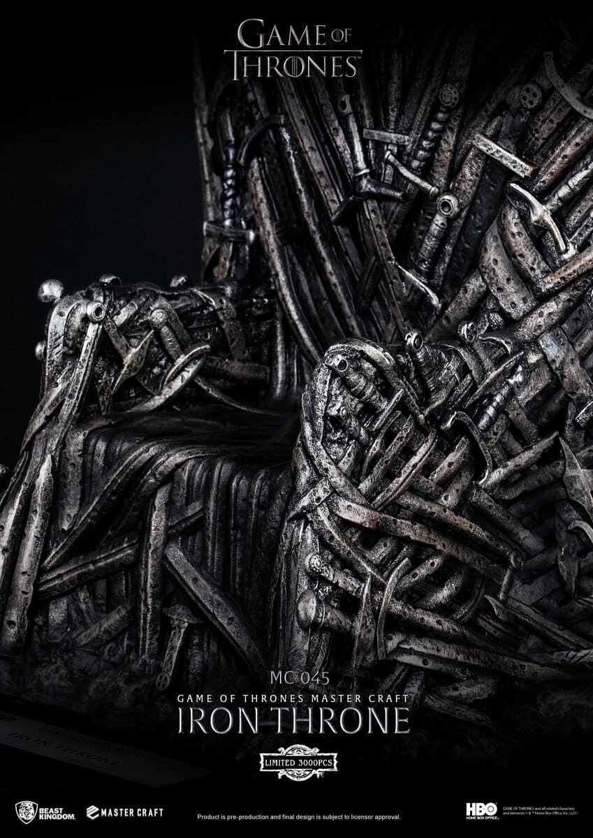 『ゲーム・オブ・スローンズ』「鉄の玉座」フィギュア