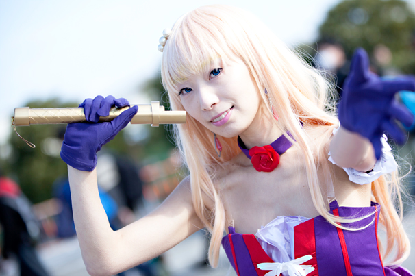 【C89】冬コミのコスプレイヤー　お嬢さん『マクロスF』シェリル・ノーム