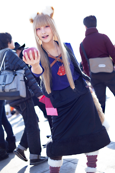 【C89】冬コミのコスプレイヤー　山崎小梅さん『狼と香辛料』ホロ