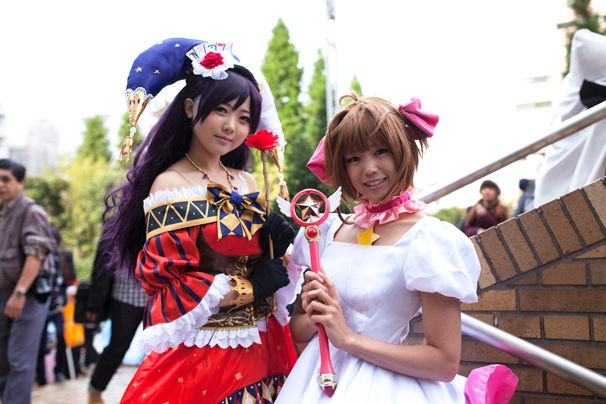 つきさん／『ラブライブ！』東條希、ひなこさん／『カードキャプターさくら』木之本桜