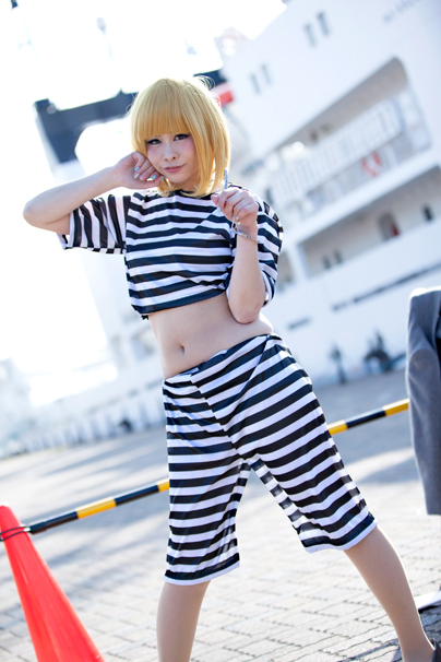 【C89】冬コミのコスプレイヤー　黒崎りんごさん『監獄学園』緑川花