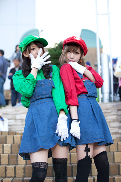 CHPさん／ルイージ、ちょる2世。さん／マリオ