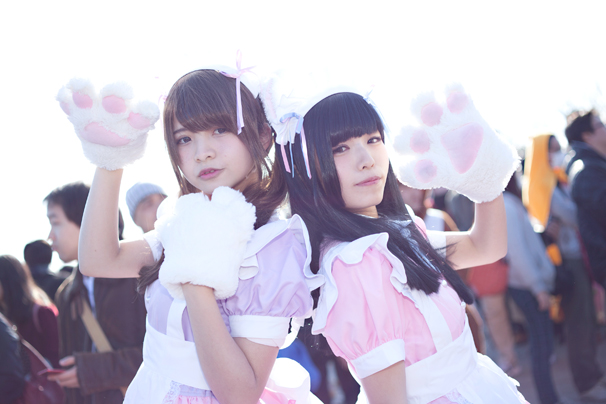 【C89】冬コミのコスプレイヤー　ふらさん、白玉がぶさん／オリジナル