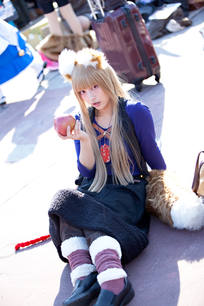 【C89】冬コミのコスプレイヤー　山崎小梅さん『狼と香辛料』ホロ