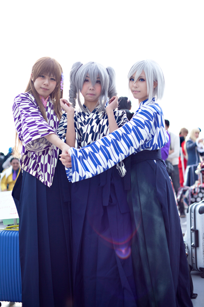 【C89】冬コミのコスプレイヤー　ちるえさん、なつきちさん、はたけさん『アイドルマスター シンデレラガールズ』新田美波、アナスタシア、神崎蘭子