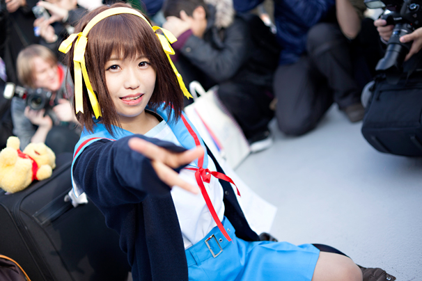 【C89】冬コミのコスプレイヤー　野地あやかさん『涼宮ハルヒの憂鬱』涼宮ハルヒ