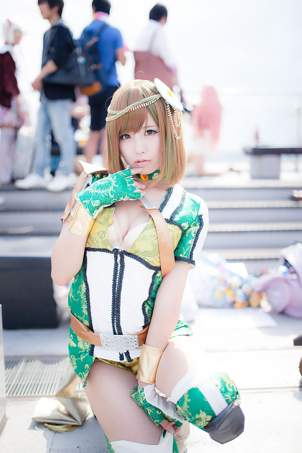 なぎさMK-02さん（『三国無双』鮑三娘）撮影：Diora 