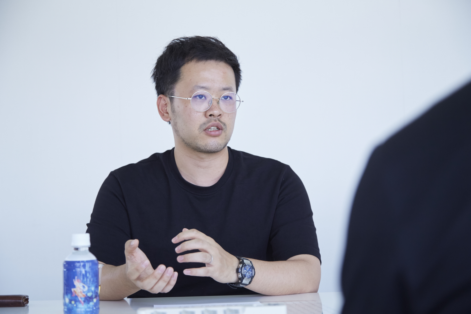 和氣さんインタビュー時写真