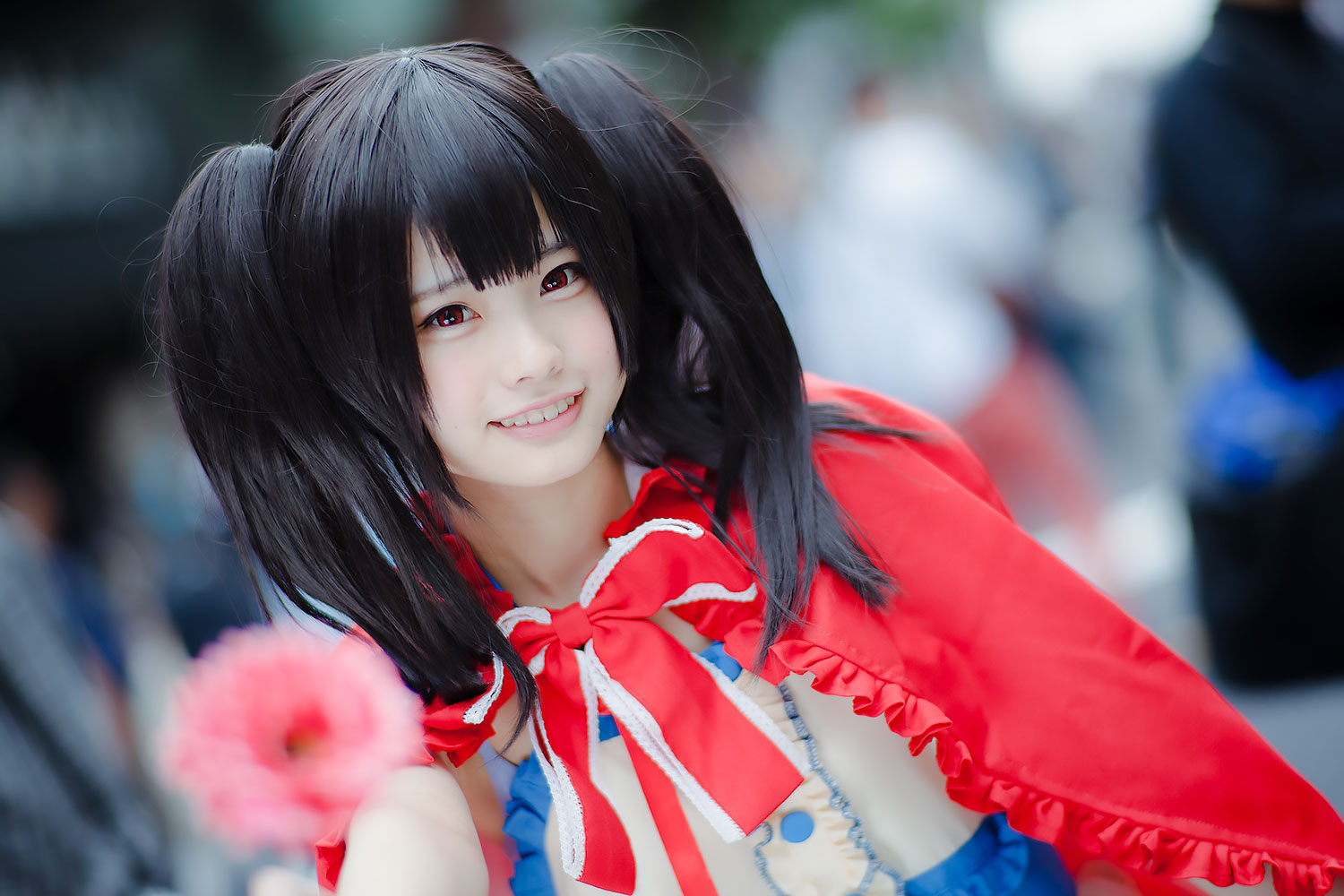 栄コスプレフェスティバルまめだいふくさん（『ラブライブ！』矢澤にこ）