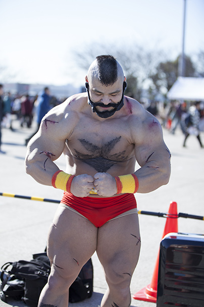 【C89】冬コミのコスプレイヤー taichi_shimizu_さん（『ストリートファイターII』ザンギエフ）1