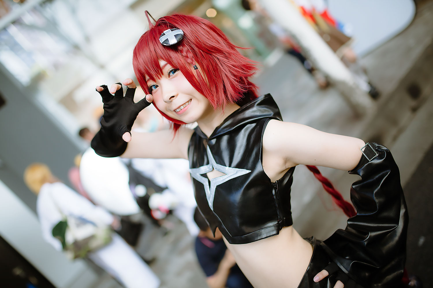 栄コスプレフェスティバルしらたきゆにょさん（『ToLOVEる』黒咲芽亜）