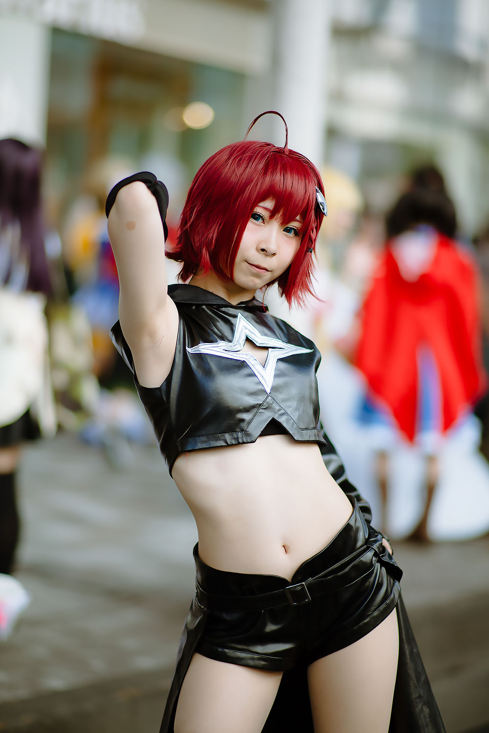 栄コスプレフェスティバルしらたきゆにょさん（『ToLOVEる』黒咲芽亜）