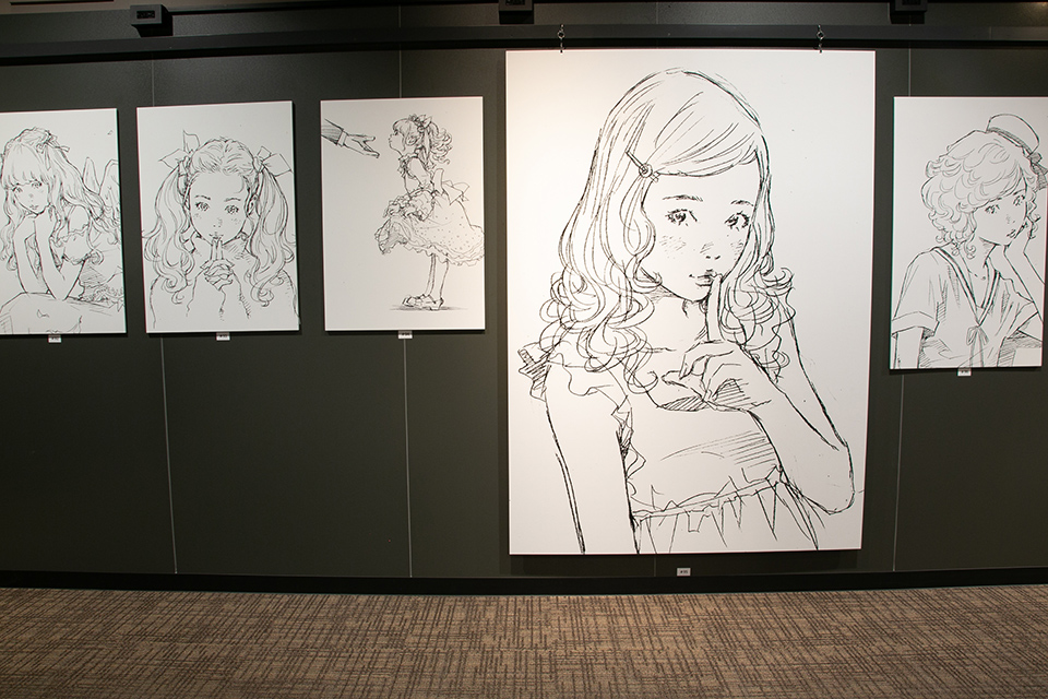 「『その時、カノジョは。』放送記念 窪之内英策展～100のときめき～」の様子_3