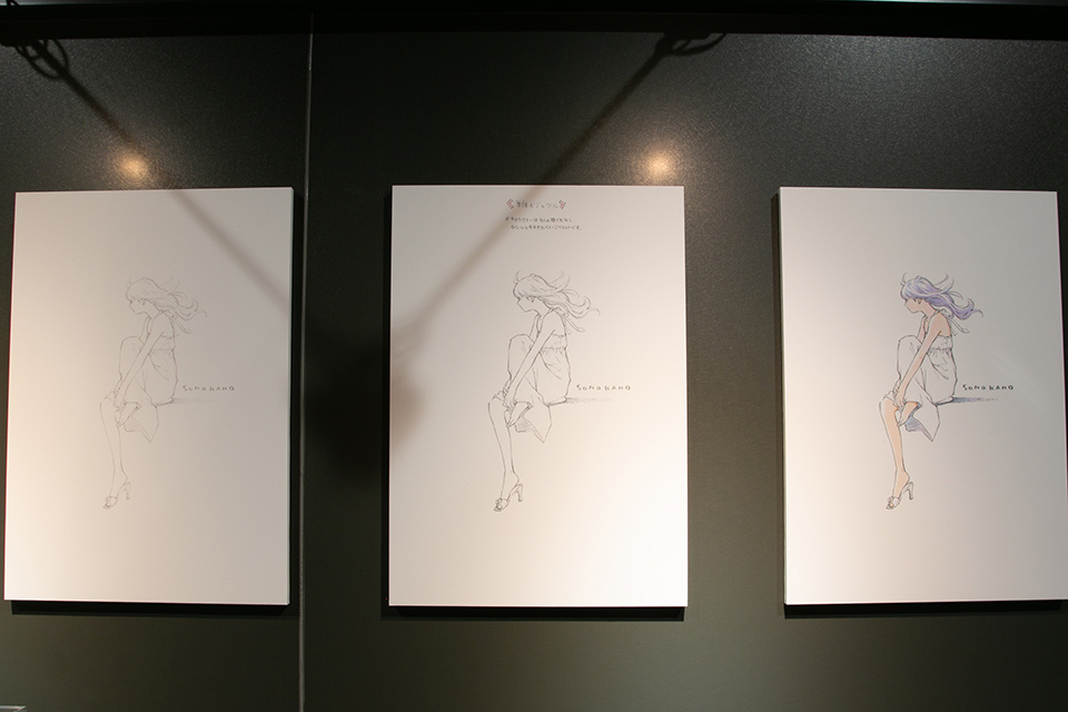 「『その時、カノジョは。』放送記念 窪之内英策展～100のときめき～」の様子_14