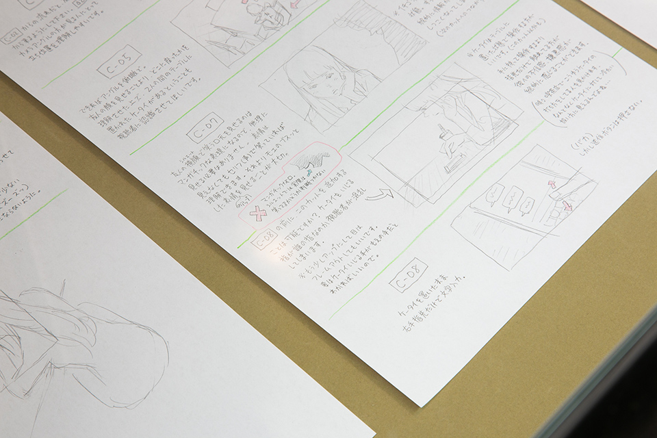 「『その時、カノジョは。』放送記念 窪之内英策展～100のときめき～」の様子_17