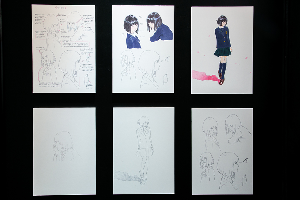 「『その時、カノジョは。』放送記念 窪之内英策展～100のときめき～」の様子_5