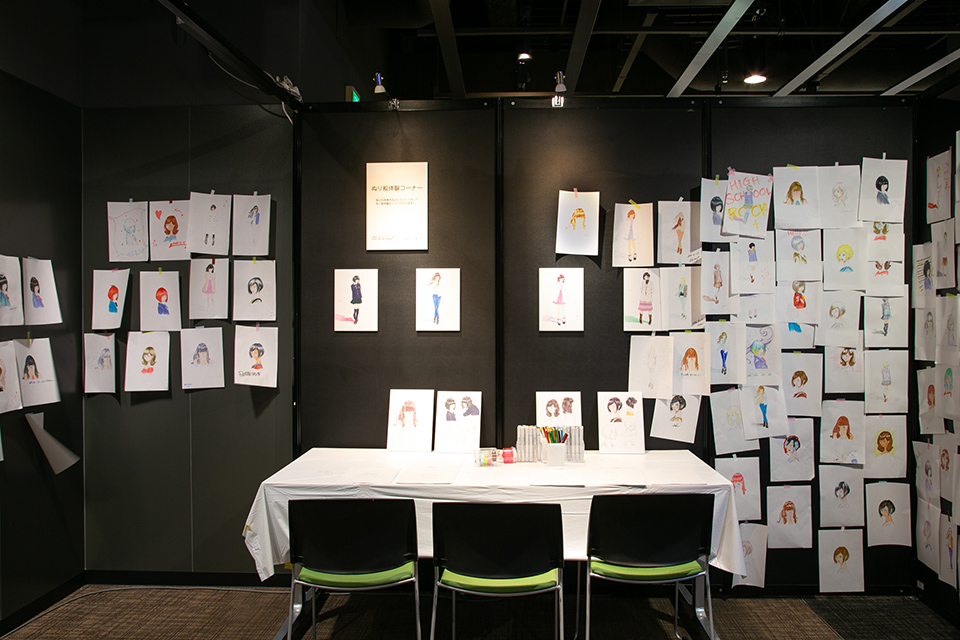 「『その時、カノジョは。』放送記念 窪之内英策展～100のときめき～」の様子_7