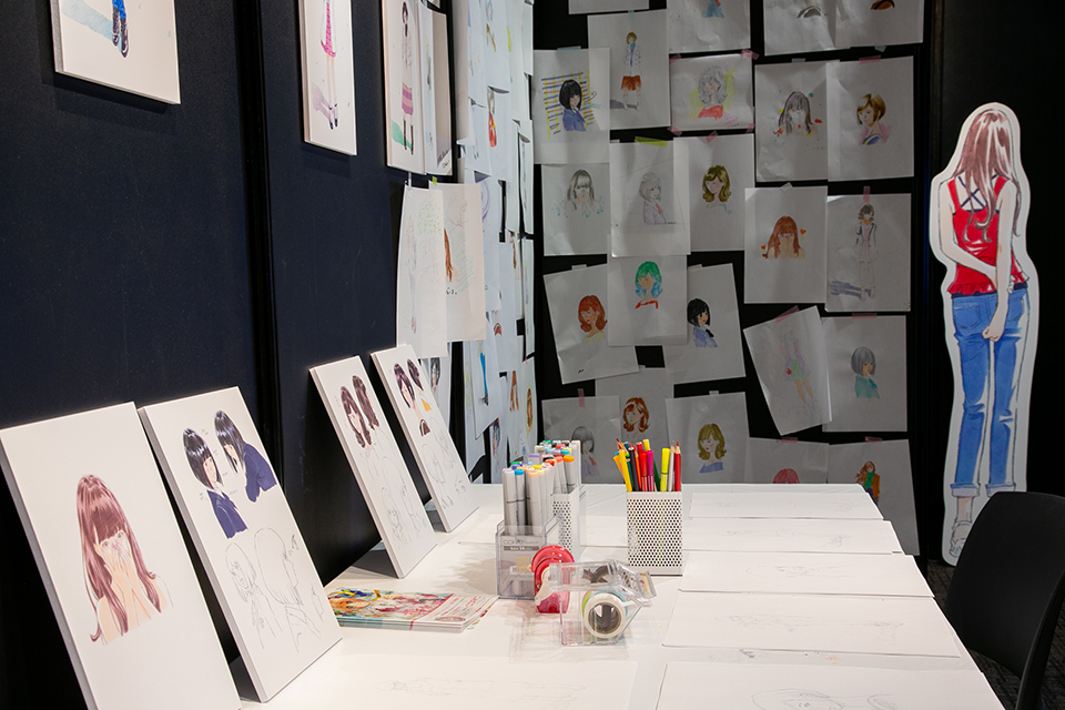 「『その時、カノジョは。』放送記念 窪之内英策展～100のときめき～」の様子_22