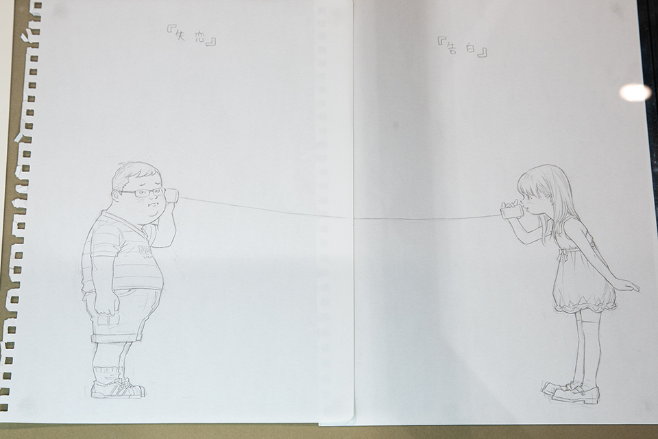 「『その時、カノジョは。』放送記念 窪之内英策展～100のときめき～」の様子_28