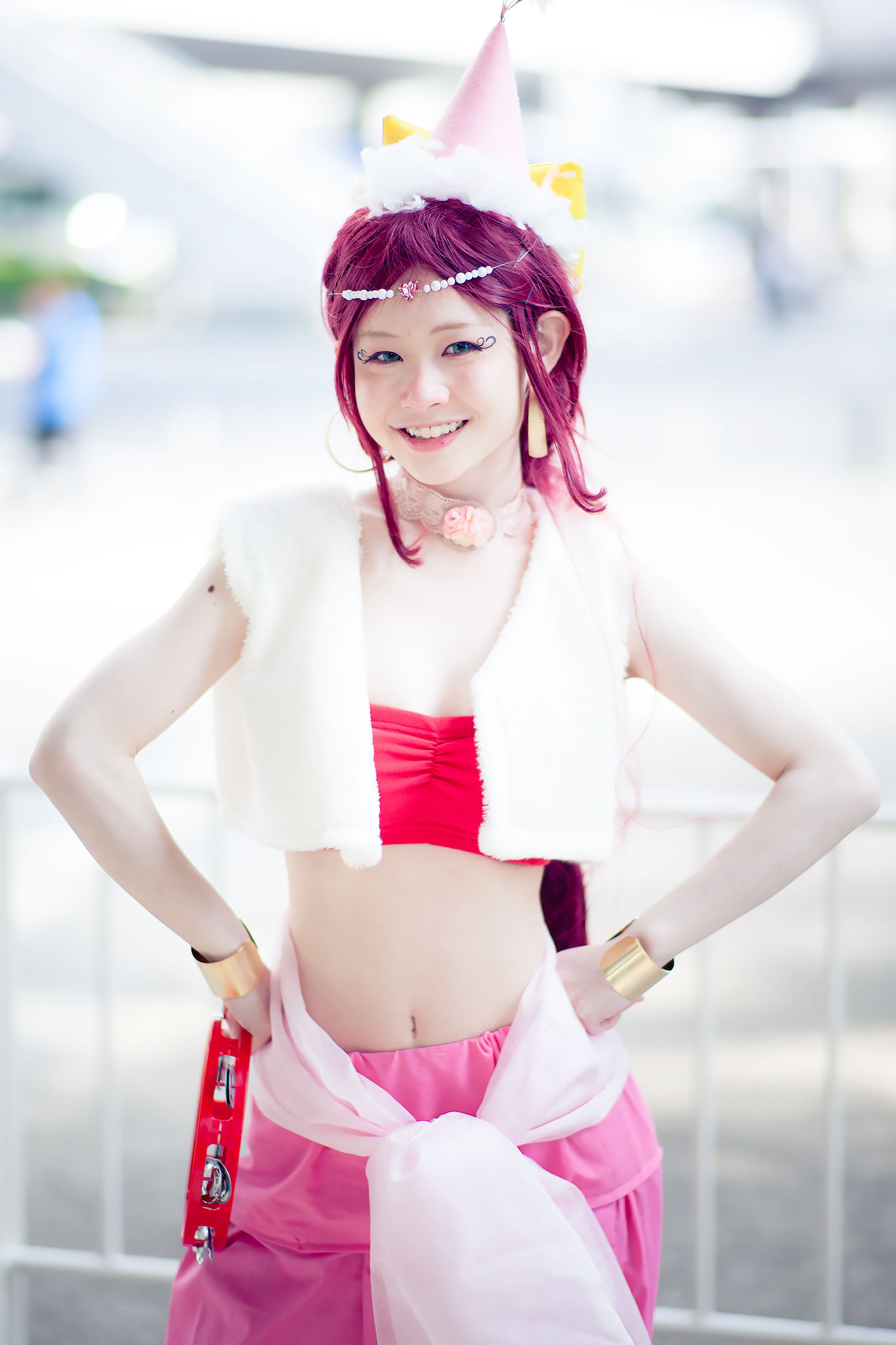 超会議2017_コスプレイヤー_黒栖紫蘭しらんさん（『ハクション大魔王』あくびちゃん）