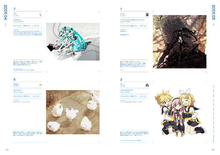 pixiv10周年本『pixiv archive 2007-2017』92-93P