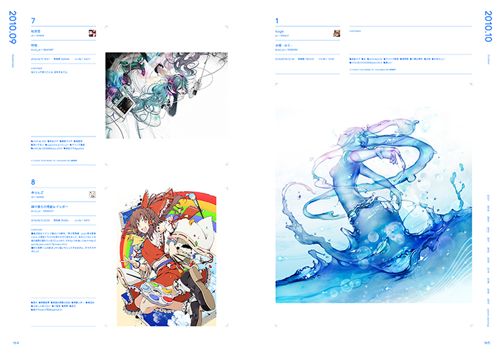 pixiv10周年本『pixiv archive 2007-2017』164-165P