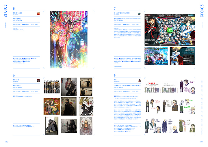 pixiv10周年本『pixiv archive 2007-2017』176-177P