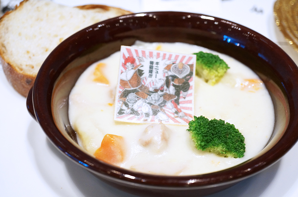 「ジャンプ展」カフェのコラボメニュー（C）バードスタジオ／集英社