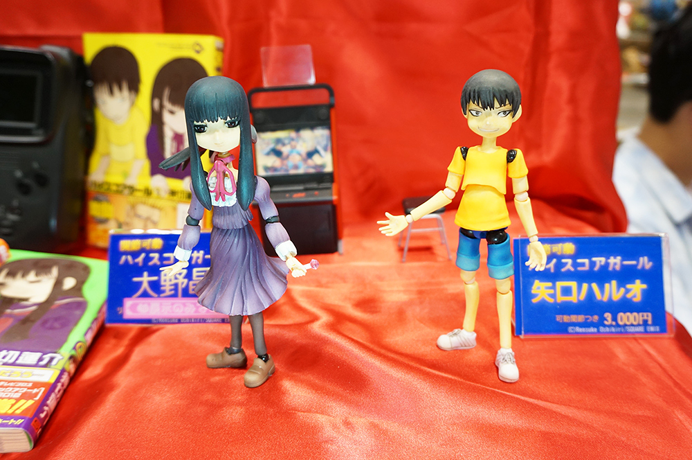 オムライス！ブース『ハイスコアガール』関節可動フィギュア2／ワンダーフェスティバル 2016[夏]