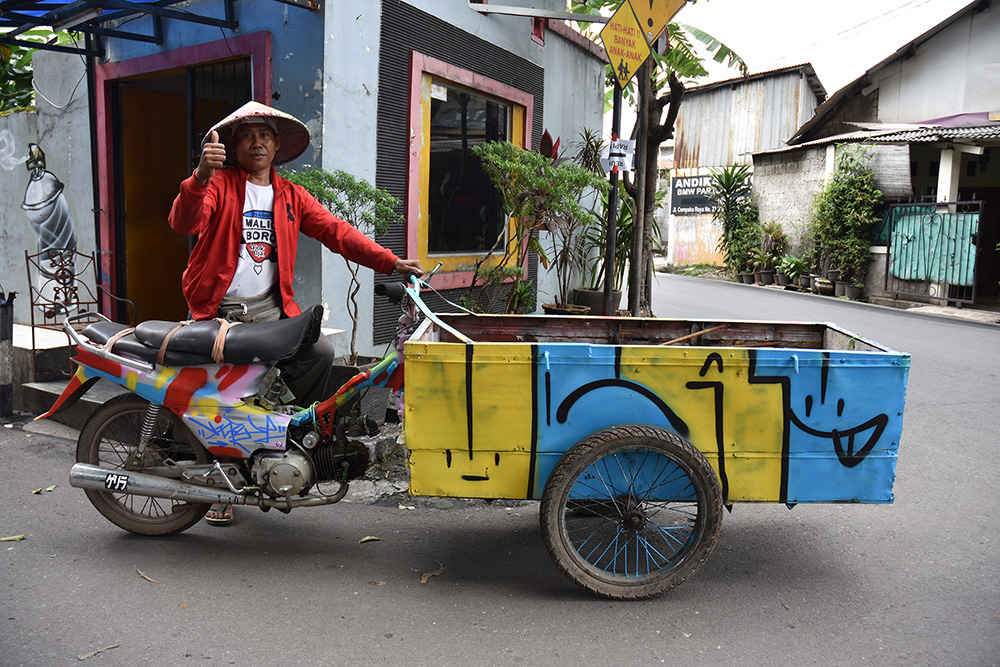2017年、ジャカルタにて。VERYONE作