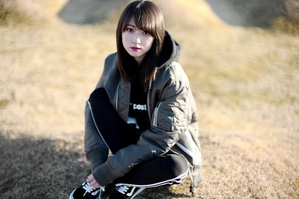 モデル：能見真優華（にょみ。） 撮影：石川涼、#FR2