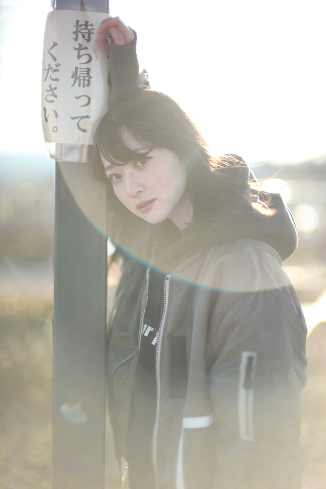 モデル：能見真優華（にょみ。） 撮影：石川涼、#FR2