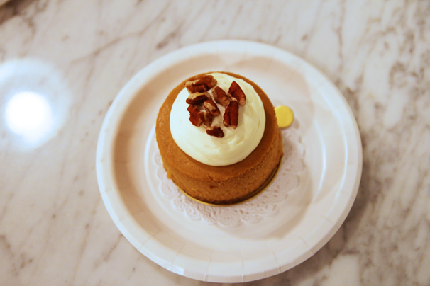 パンプキンチーズケーキ