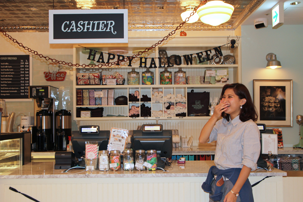 マグノリアベーカリー レジ前