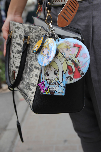 「ラブライブ！」 絢瀬絵里ちゃんのキーホルダー