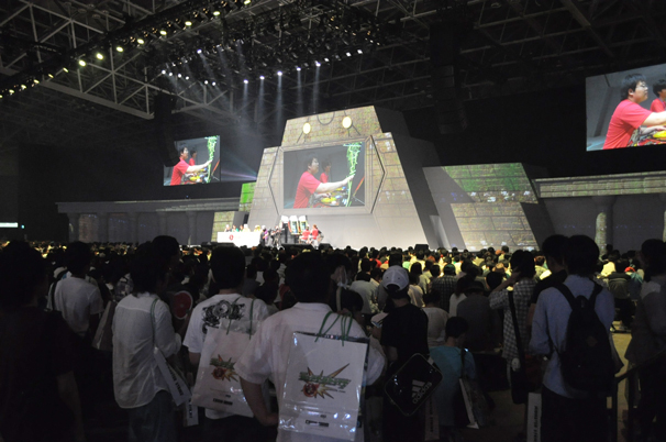 モンフェス／エンタメステージの様子