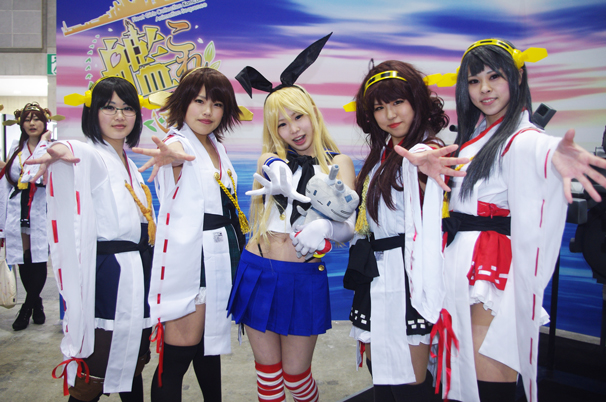 艦娘集合！