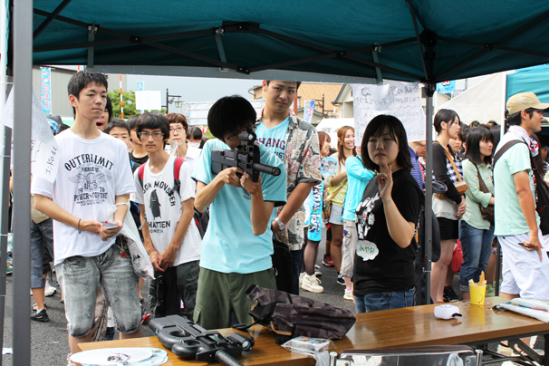 「射的」コーナーの様子