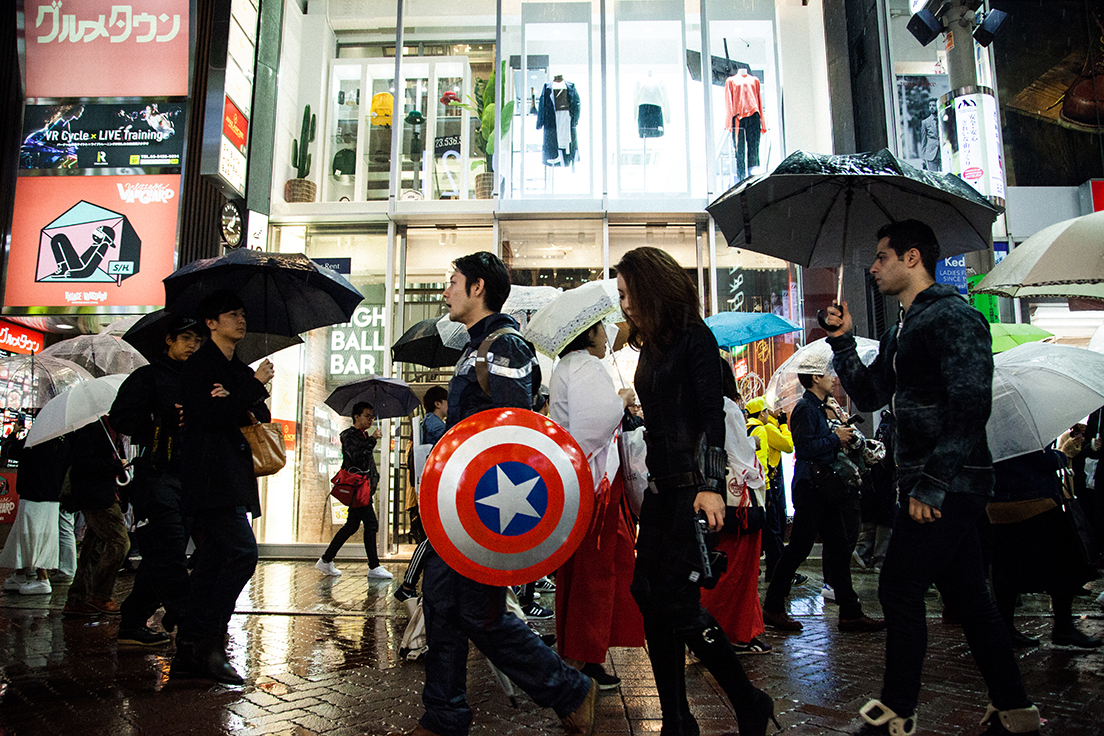 渋谷のハロウィン