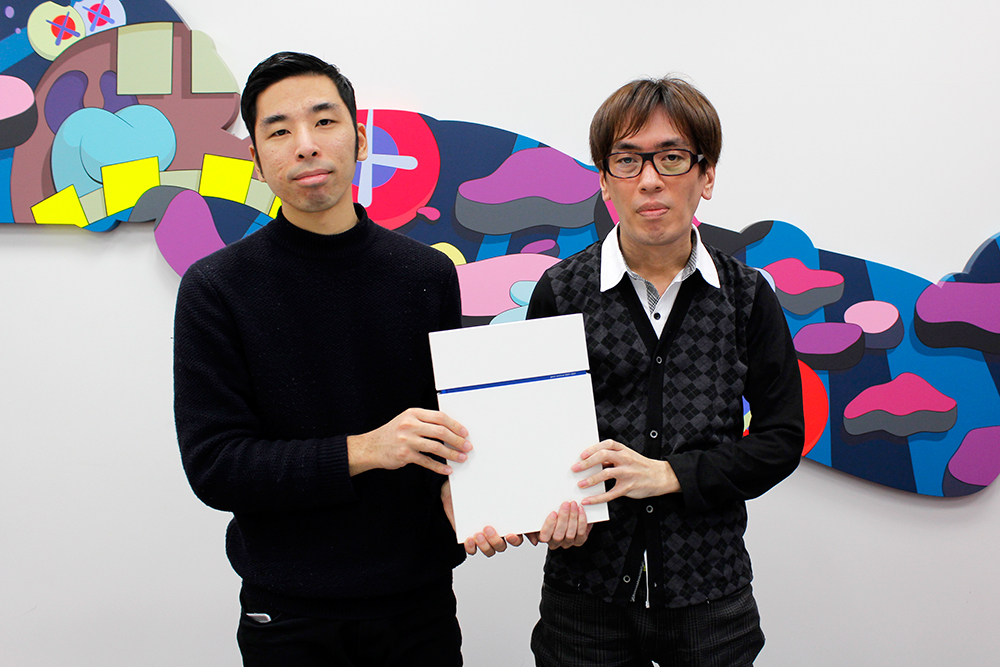 （左）虎硬さん（右）馬骨さん