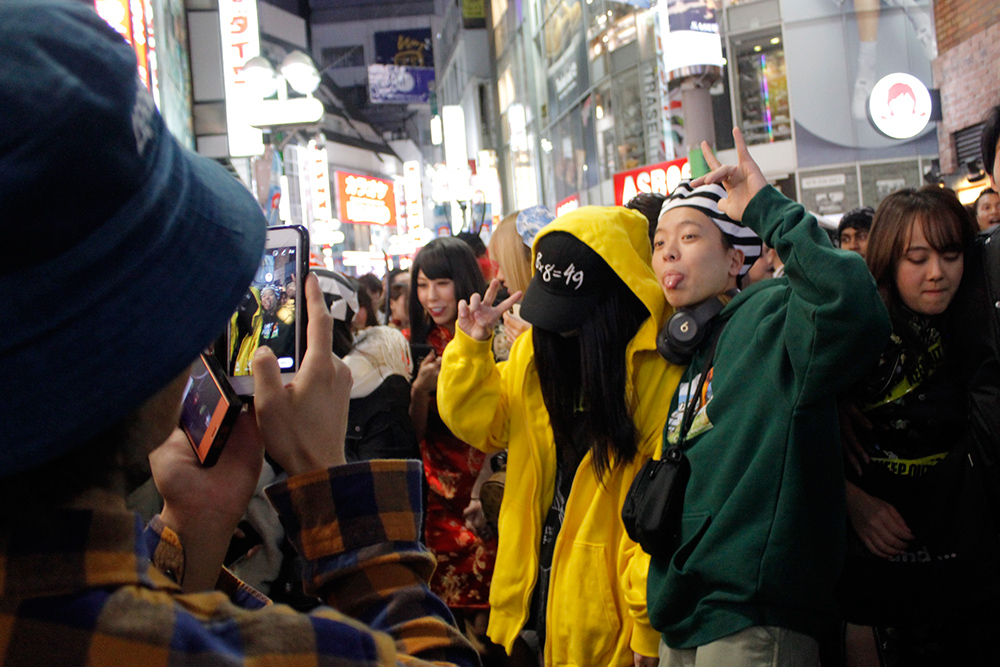 渋谷のハロウィン2018